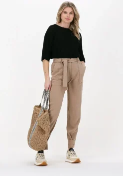 SIMPLE e pantalon woven pants hira struc>DAMES Broeken