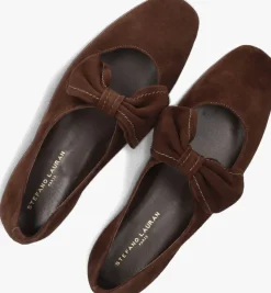 bruine stefano lauran ballerina's bailarina lazo