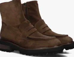 bruine stefano lauran enkellaarsjes 446-25