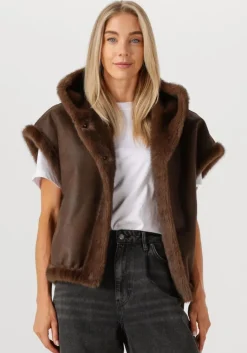 STUDIO AR e faux fur jas olena>DAMES Jassen