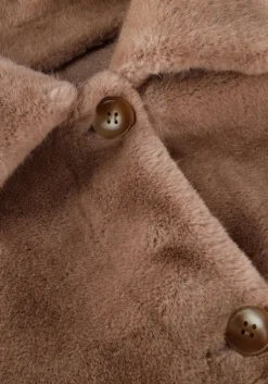 bruine studio ar faux fur jas faje