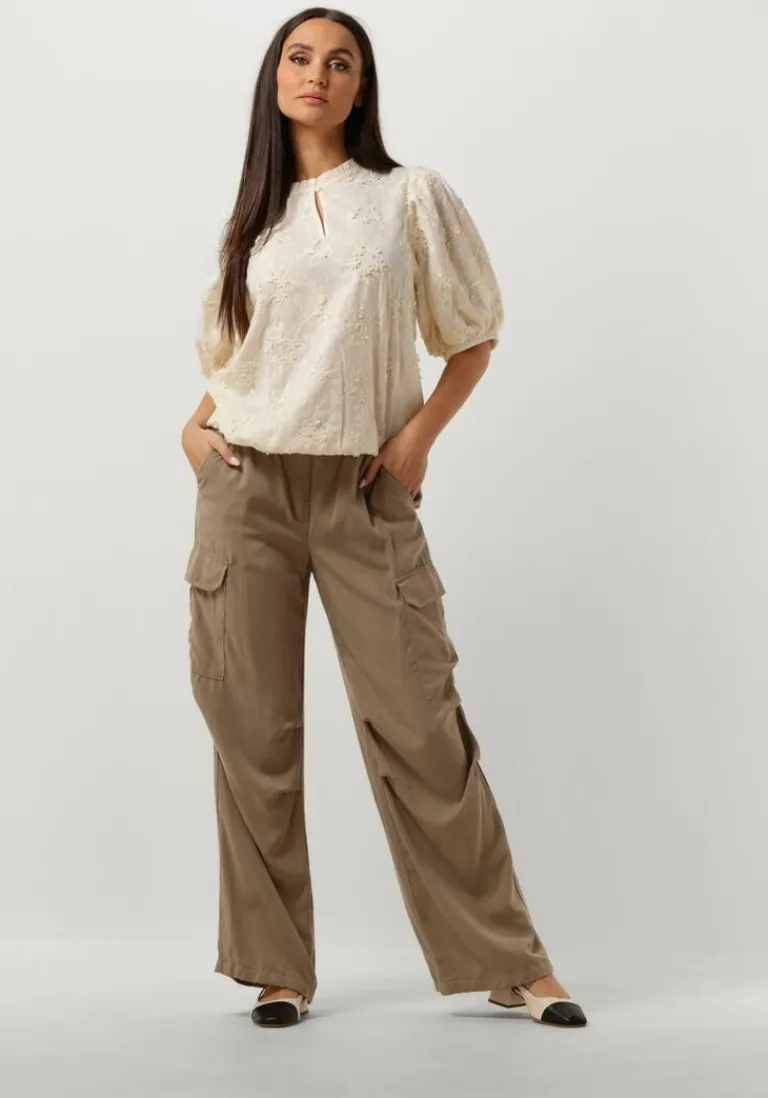 SUMMUM e cargobroeken trousers cargo tencel>DAMES Broeken
