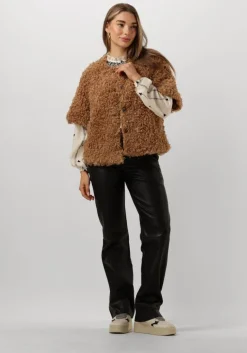 SUMMUM e gilet jacket faux fur>DAMES Gilets|Blazers