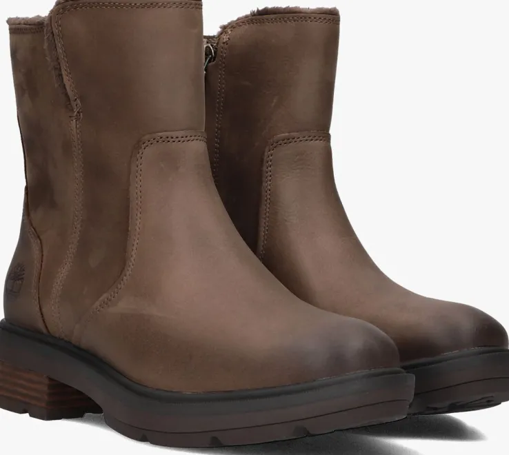 bruine timberland enkelboots brimfield mid