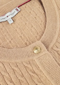 TOMMY HILFIGER e top mini cable c-nk cardi ss><noscript><img width=
