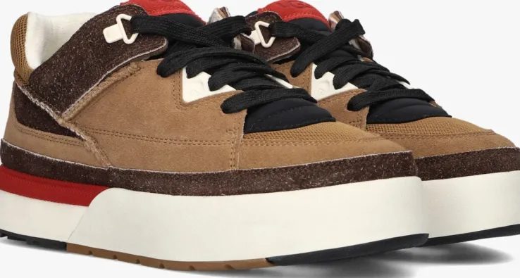 bruine ugg lage sneakers goldencush