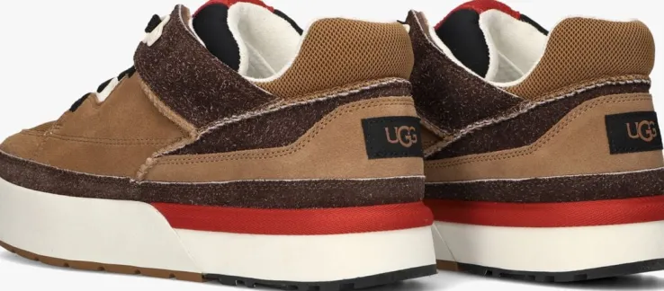 bruine ugg lage sneakers goldencush