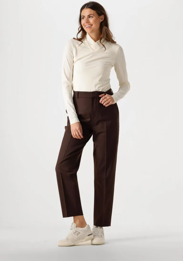 VANILIA e pantalon decostitch jeans>DAMES Broeken