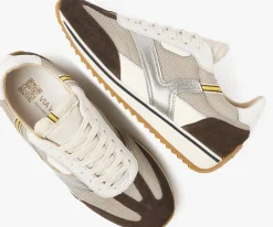 bruine via vai lage sneakers mikki natalia