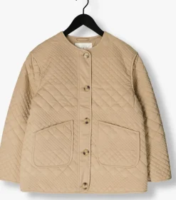 bruine y.a.s. gewatteerde jas yaslaurie ls padded jacket s.