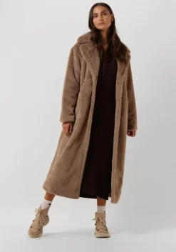 Y.A.S. e midi jurk yasmavi ls knit midi zipper dress>DAMES Jurken