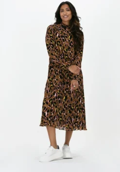 bruine y.a.s. midi jurk yaspippa ls midi dress s.