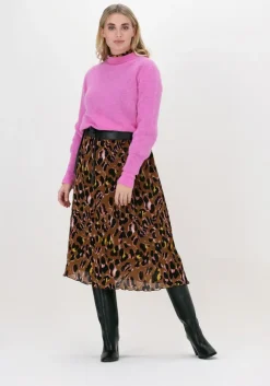 bruine y.a.s. midi jurk yaspippa ls midi dress s.