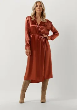 bruine ydence midi jurk dress jess