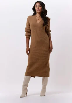 camel drykorn maxi jurk nimi 420041