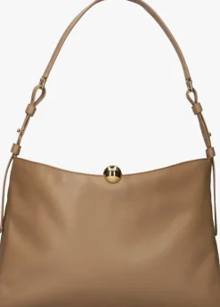 camel furla schoudertas sfera soft l shoulder bag