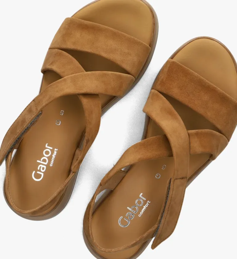 GABOR platte sandalen 746>DAMES Sandalen