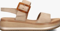 GABOR platte sandalen 744.4>DAMES Sandalen