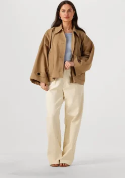 camel my essential wardrobe jack lyonmw short bomber jacket