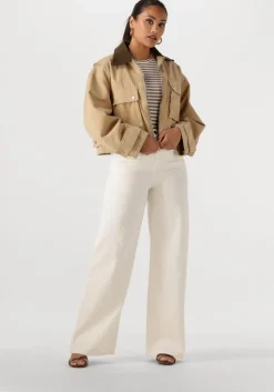 NEO NOIR leren jas rivera canvas boxy jacket><noscript><img width=