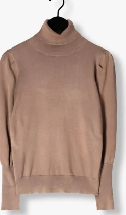 camel notre-v coltrui basic knit blouse