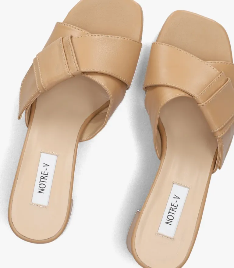 NOTRE-V muiltjes 46652/g>DAMES Muiltjes|Hakken