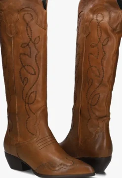 cognac blasz hoge laarzen 123