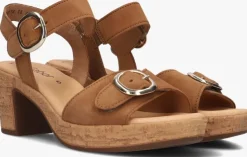 cognac gabor sandalen 764.1