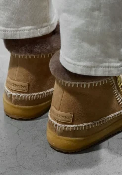 cognac laidbacklondon vachtlaarzen setsu low crochet