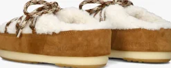 cognac moon boot vachtlaarzen mule shearling