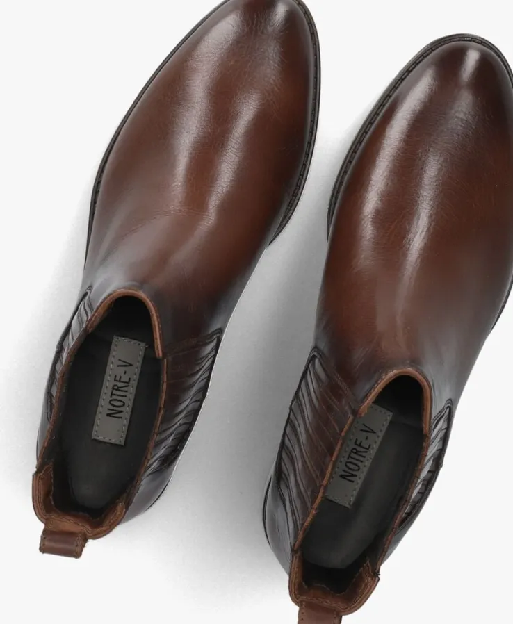 cognac notre-v chelsea boots 2sera208