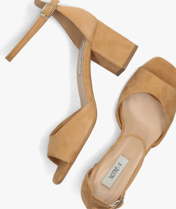 cognac notre-v sandalen 16054