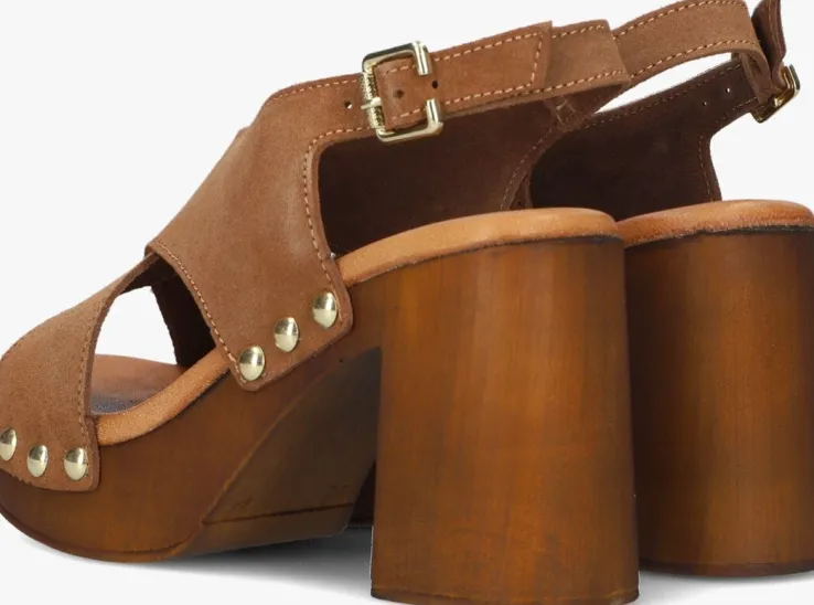 cognac notre-v sandalen 8513