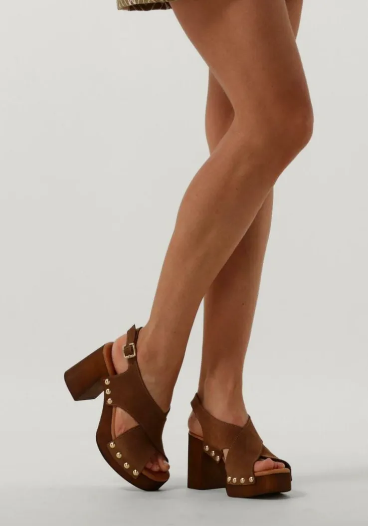 cognac notre-v sandalen 8513