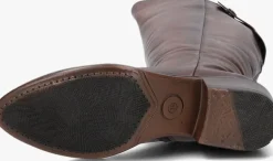 cognac omoda hoge laarzen badias