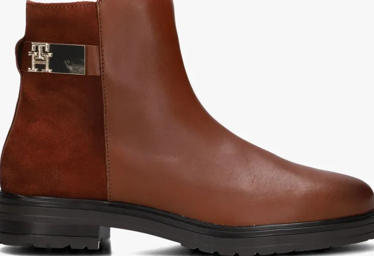 TOMMY HILFIGER enkelboots th logo chelsea>DAMES Boots