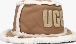 UGG hoed bonded fleece bucket hat>DAMES Hoeden