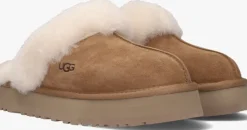 cognac ugg pantoffels w disquette