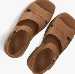 UGG sandalen met hak w new heights ankle strap><noscript><img width=