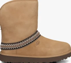 UGG vachtlaarzen classic short crescent>DAMES Laarzen