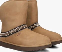 UGG vachtlaarzen classic short crescent>DAMES Laarzen