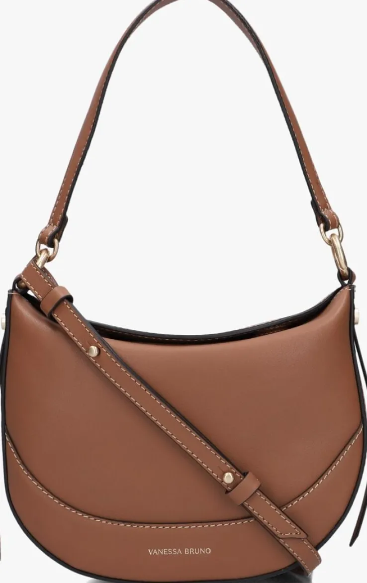 cognac vanessa bruno schoudertas mini daily bag