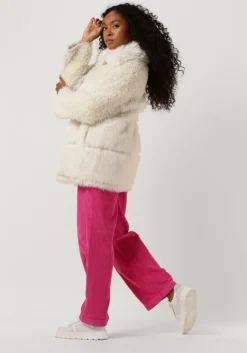 BEAUMONT faux fur jas soft fur mix jacket>DAMES Jassen