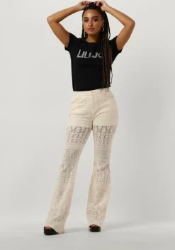 LIU JO pantalon pizzo macrame tp pants><noscript><img width=