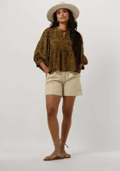 NOTES DU NORD broeken georgina leather shorts><noscript><img width=