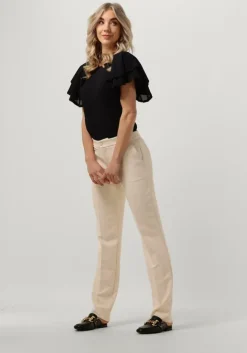 creme twinset milano pantalon 10149485-cpc