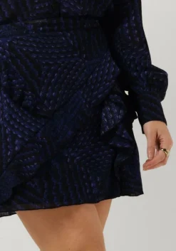 ALIX THE LABEL e minirok graphic raffle skirt><noscript><img width=