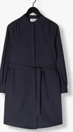 donkerblauwe another label mini jurk dalyce dress l/s