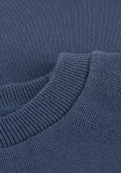 donkerblauwe by-bar sweater bibi lucky curve sweater