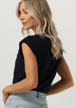 donkerblauwe cc heart t-shirt basic v-neck tshirt